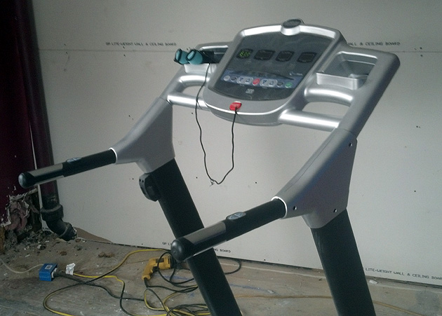 keys fitness health trainer 800 hr space saver treadmill